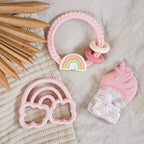 Itzy Mitt™ Silicone Teething Mitts: Dinosaur - Premium teethers from Itzy Ritzy - Just $9.95! Shop now at Pat's Monograms