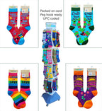 Positivity Words Women's Crew Socks - Premium socks from Fabdaz - Just $12.95! Shop now at Pat's Monograms