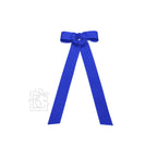 FLAT BOW W/ 7" STREAMERS ON ALLIGATOR CLIP - Premium Hair Bows from Beyond Creations, LLC - Just $9.95! Shop now at Pat's Monograms