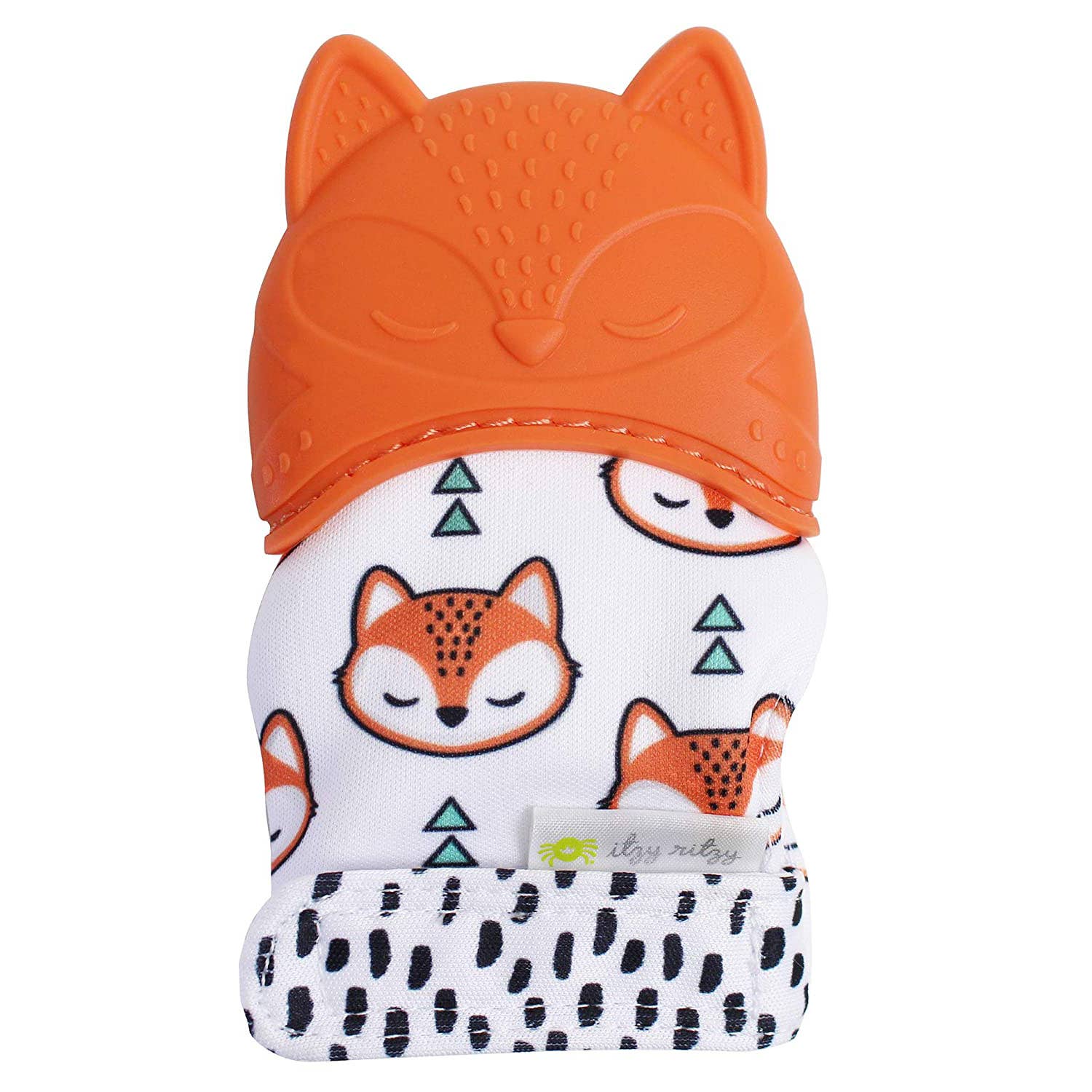 Itzy Mitt™ Silicone Teething Mitts: Dinosaur - Premium teethers from Itzy Ritzy - Just $9.95! Shop now at Pat's Monograms