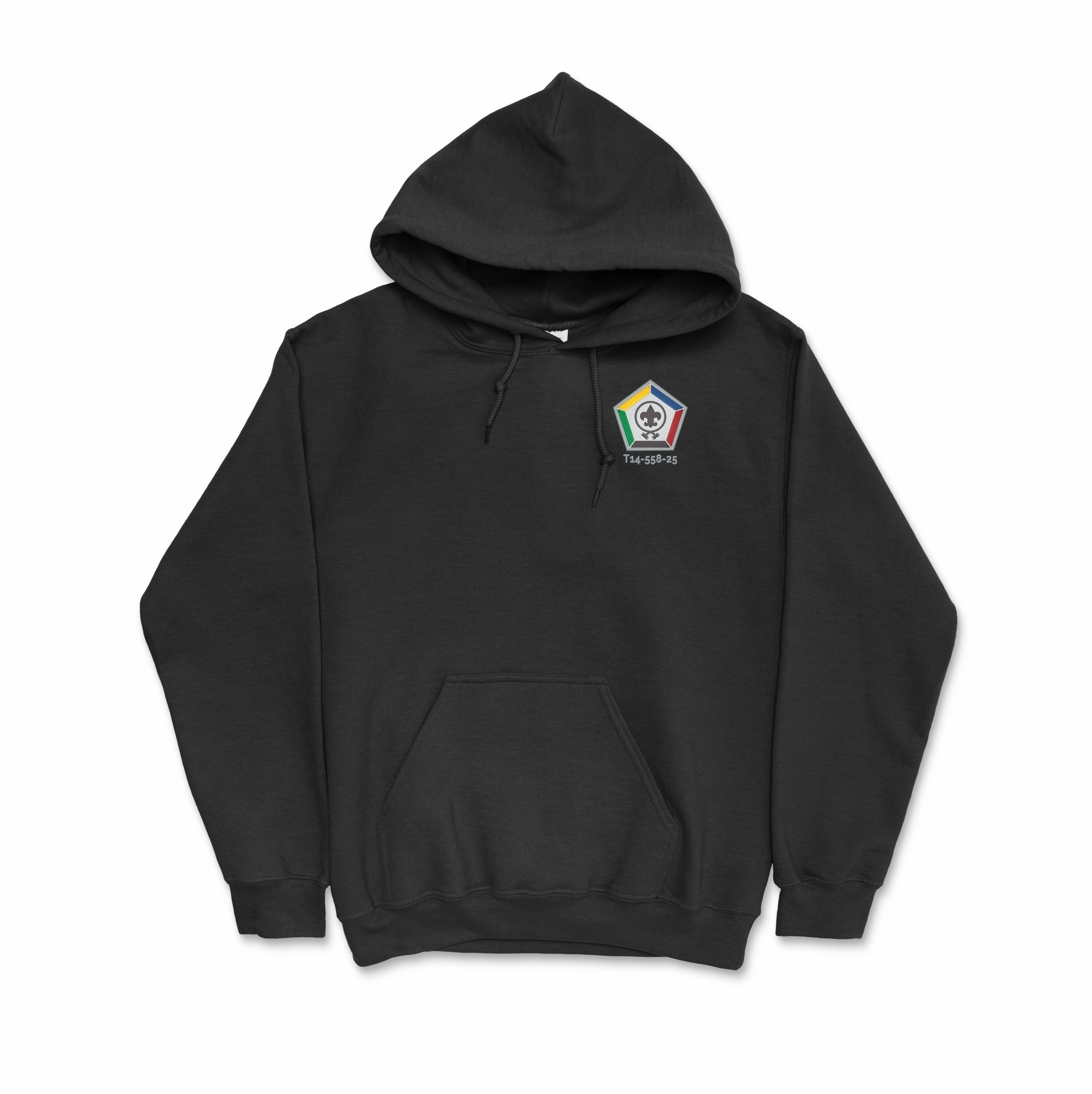 Woodbadge Hoodie - 18500 - Premium  from Pat's Monograms - Just $30! Shop now at Pat's Monograms