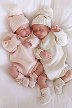 Knit Sweater Bubble Romper