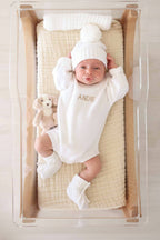 Knit Sweater Bubble Romper