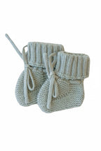 Knit Baby Booties | Ash