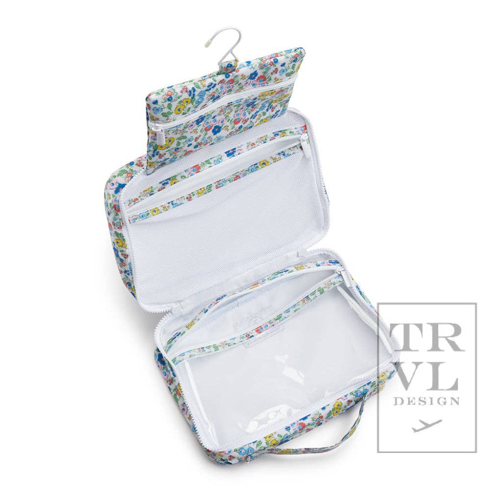 Bundle Up2 Hanging Toiletry Bag - Posies - Premium Cosmetic Bag from TRVL Design - Just $49.95! Shop now at Pat's Monograms