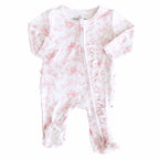 Fancy Frills Ruffle Zipper Footie