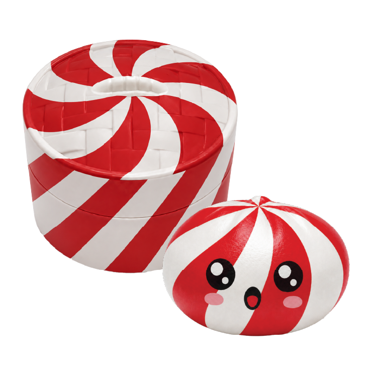 Fun Doh Petite (Mini) Squishy Christmas Dumplings Toy — Novelty Brands