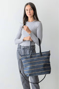 Vintage floral print tote shoulder bag Clovered Accessories