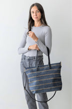 Vintage floral print tote shoulder bag Clovered Accessories