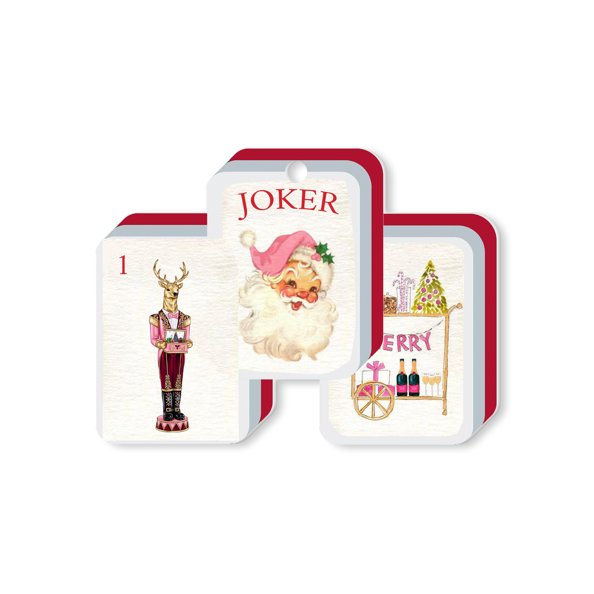 Ornament- Mahjong Holiday — Toss Designs