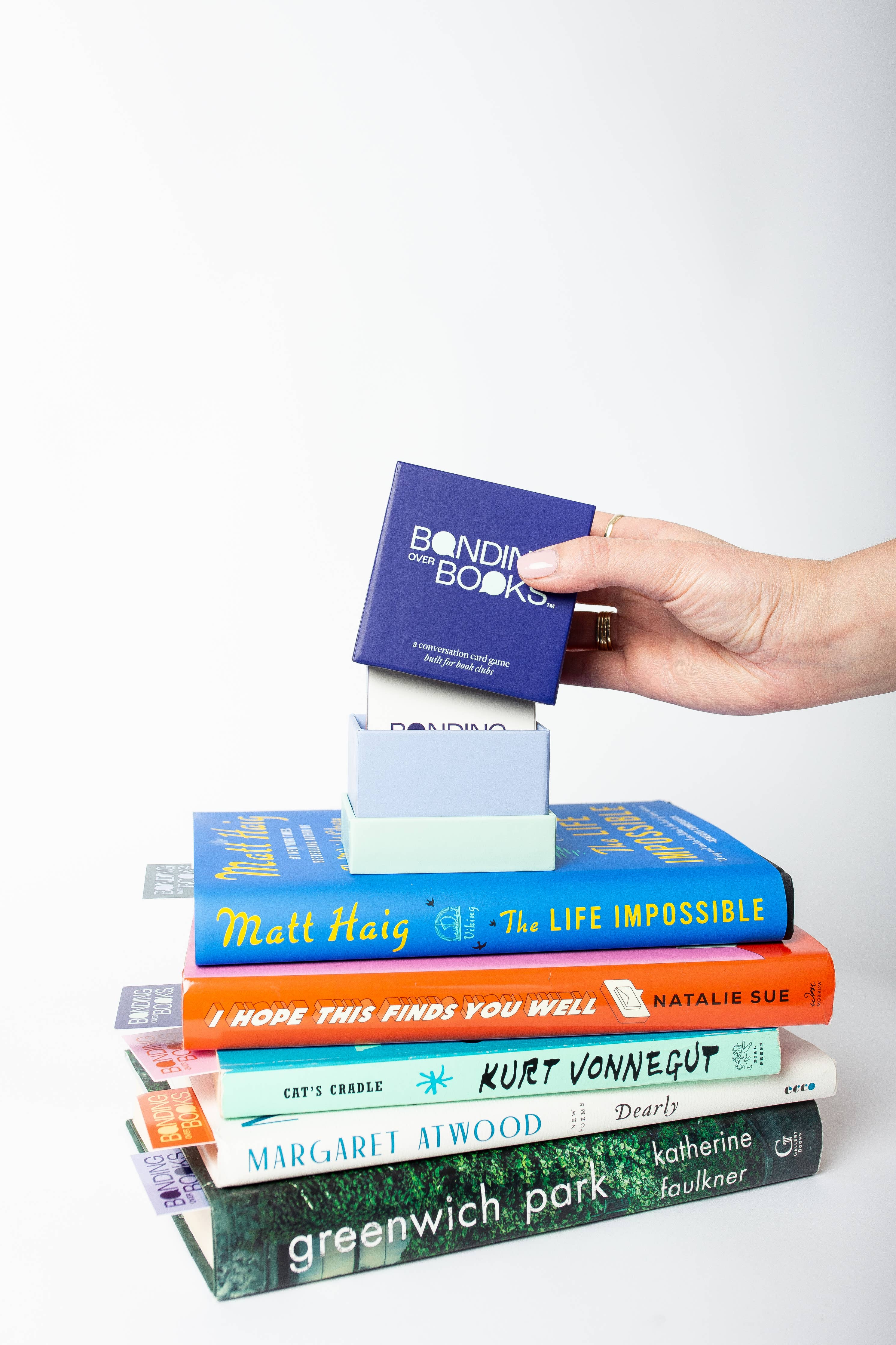Bonding Over Books: A Conversation Card Game for Book Clubs - Premium games from Bonding Over Books - Just $24.99! Shop now at Pat's Monograms