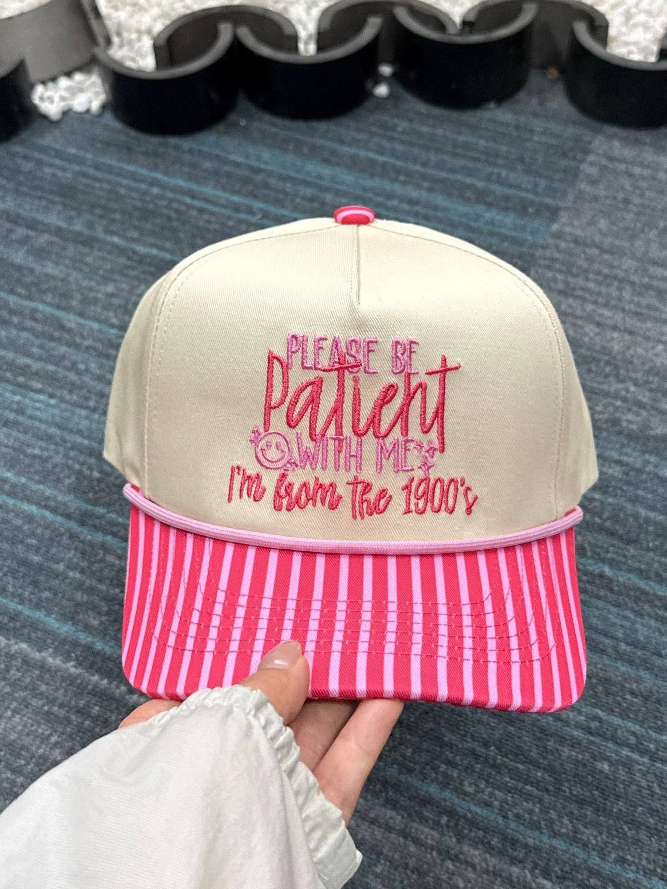 Be Patient with Me Trucker Hat
