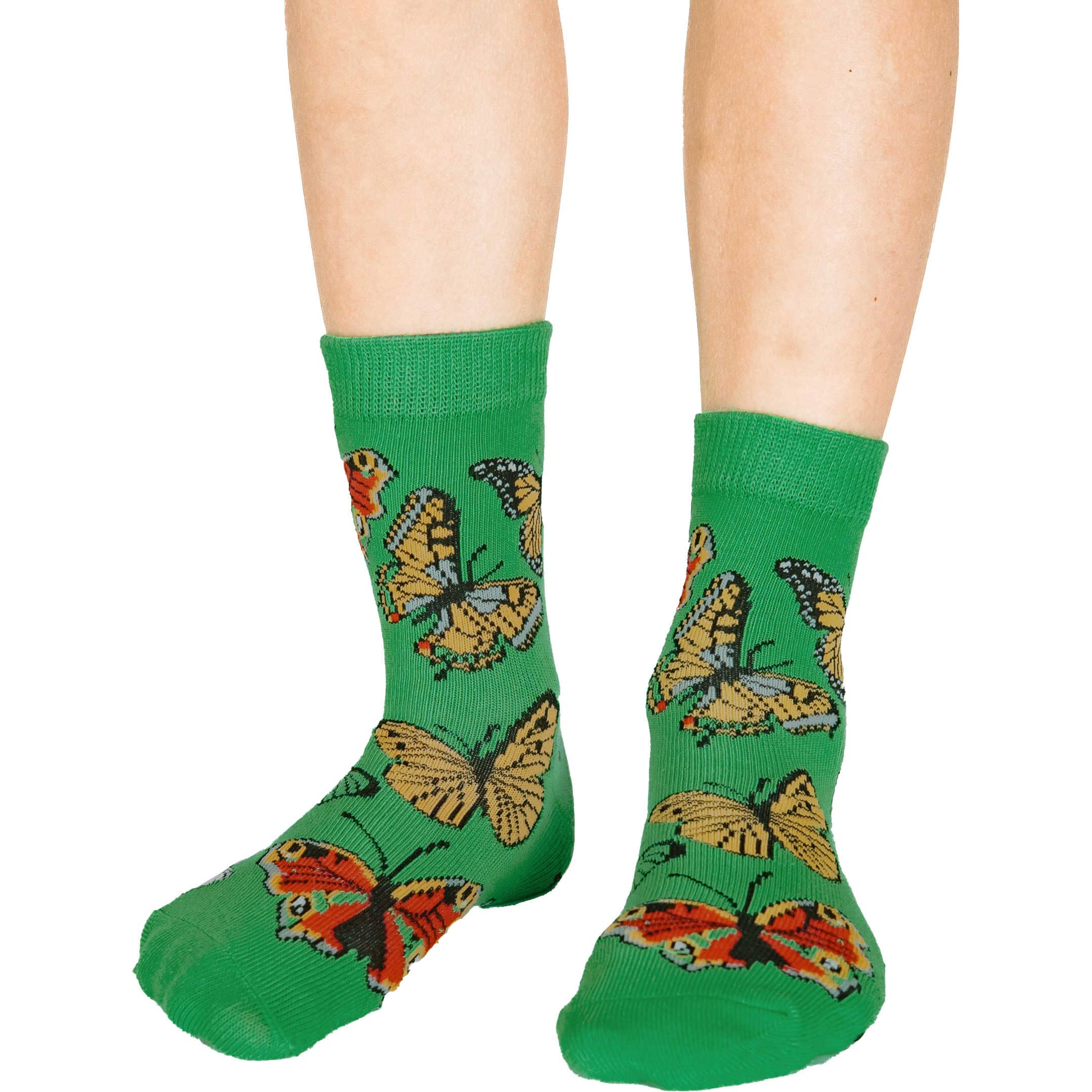 Butterflies, Hedgehogs and Ladybugs Kids Socks / 3-Pack