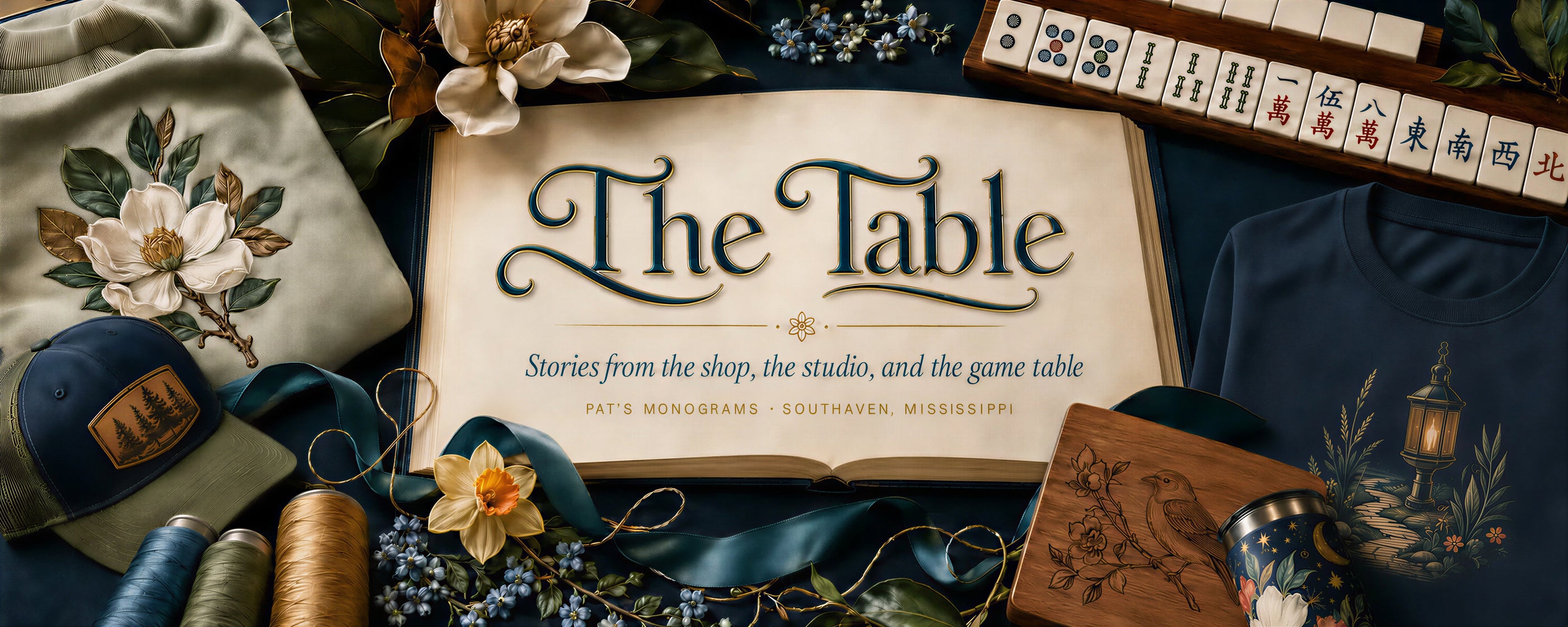 The Table — stories from the shop, the studio, and the game table