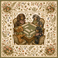 Doxie & Daydreams — Dachshund Mahjong Mat | Paws & Tiles Collection - Premium Mahjong from Told in Tiles - Just $80! Shop now at Pat's Monograms