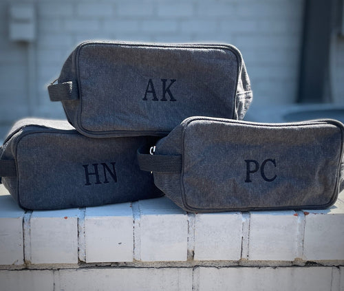 Men's Canvas Toiletry Bag - Premium Bags and Totes from Rothco - Just $14.95! Shop now at Pat's Monograms