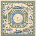 Southern Theme Mahjong Mat — Art Edition — Preorder - Premium Mahjong from Pat's Monograms - Just $80! Shop now at Pat's Monograms