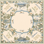 Southern Theme Mahjong Mat — Player's Edition — Preorder - Premium Mahjong from Pat's Monograms - Just $80! Shop now at Pat's Monograms