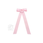 FLAT BOW W/ 7" STREAMERS ON ALLIGATOR CLIP - Premium Hair Bows from Beyond Creations, LLC - Just $9.95! Shop now at Pat's Monograms