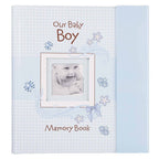 Memory Book Our Baby Boy Padded Hardcover - Premium Baby Gift from Christian Art Gifts - Just $34.95! Shop now at Pat's Monograms