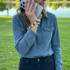 Clip & Go Beaded Wristlet Nina Collection - Premium Accessories from Save The Girls - Just $15.95! Shop now at Pat's Monograms