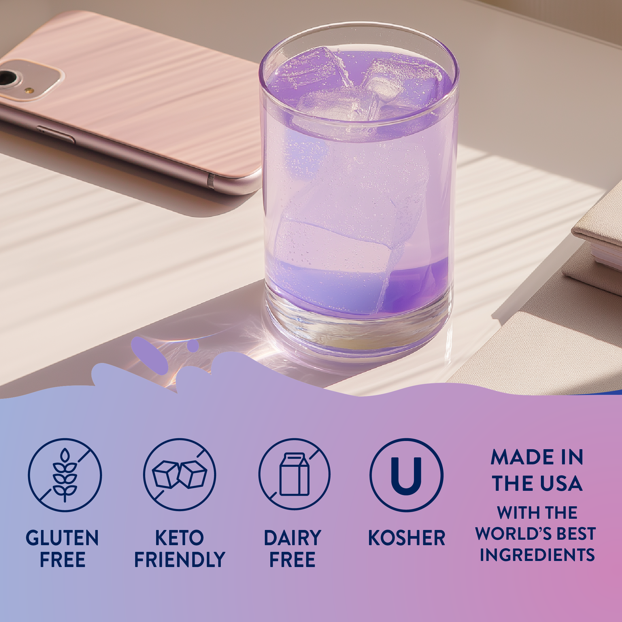 Sugar Free Unicorn Hydration Syrup with Electrolytes 375 ml - Premium drink mix from Jordan's Skinny Mixes - Just $7.95! Shop now at Pat's Monograms