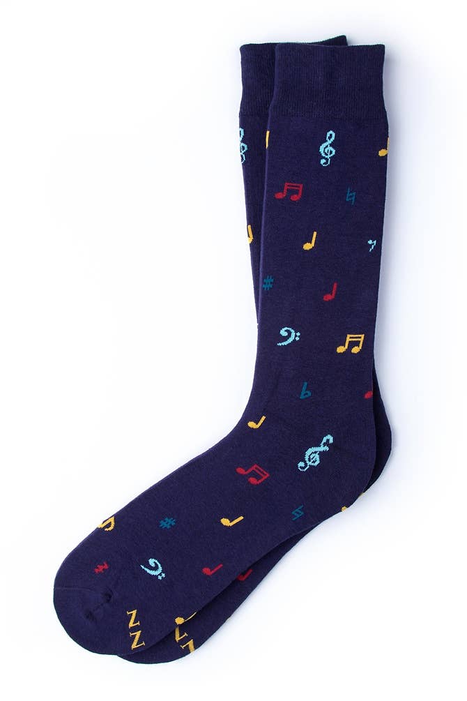 Music To My Toes Sock - Premium Socks from Alynn - Just $14.95! Shop now at Pat's Monograms