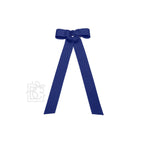 FLAT BOW W/ 7" STREAMERS ON ALLIGATOR CLIP - Premium Hair Bows from Beyond Creations, LLC - Just $9.95! Shop now at Pat's Monograms