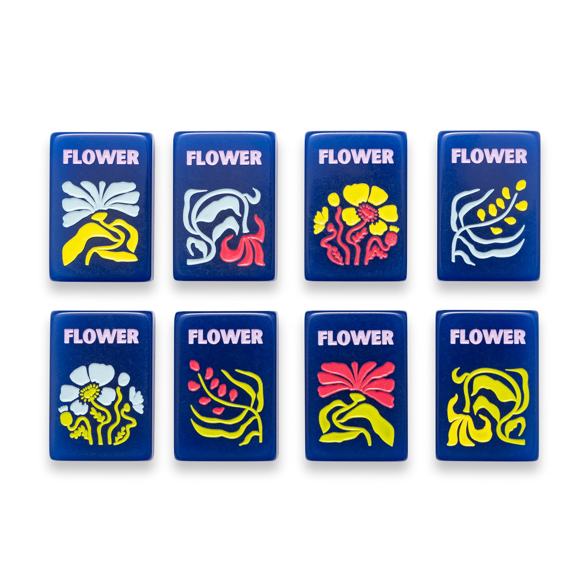 Signature Engraved Tile Set- Navy