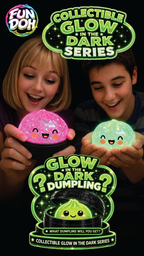 Fun Doh Glow In The Dark Mystery Dumpling Black Baskets - Premium novelty from Novelty Brands - Just $14.95! Shop now at Pat's Monograms