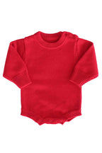 Knit Sweater Bubble Romper