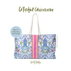 Britt Mills Design mahjong tote bag complete set carrier