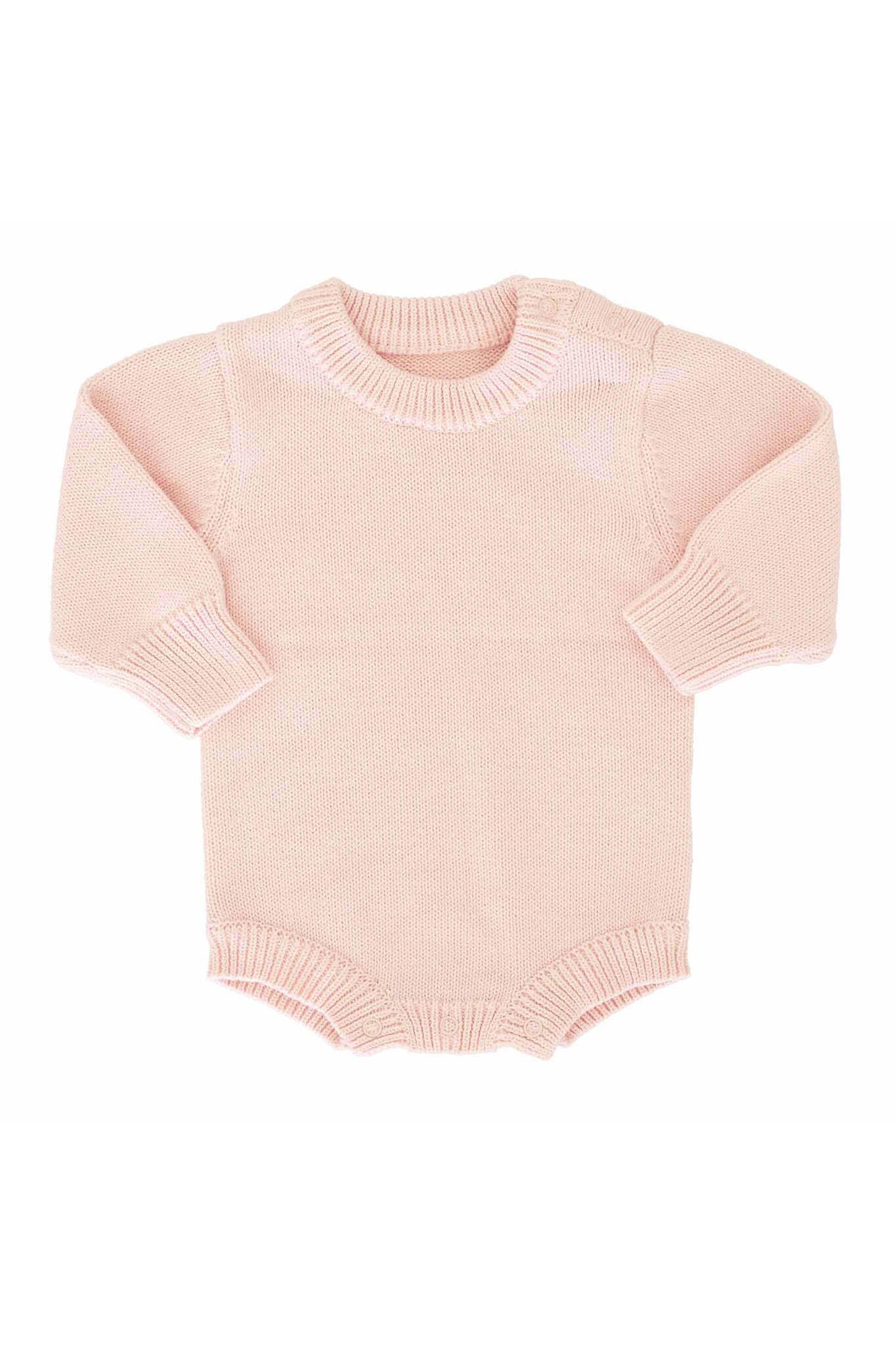 Knit Sweater Bubble Romper
