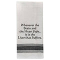 Whenever the Brain and the Heart fight… - Premium  from Wild Hare Designs - Just $9.95! Shop now at Pat's Monograms