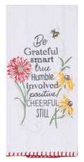 Floral Buzz Flour Sack Towel - Premium Dish Towel from Kay Dee Designs - Just $8.95! Shop now at Pat's Monograms
